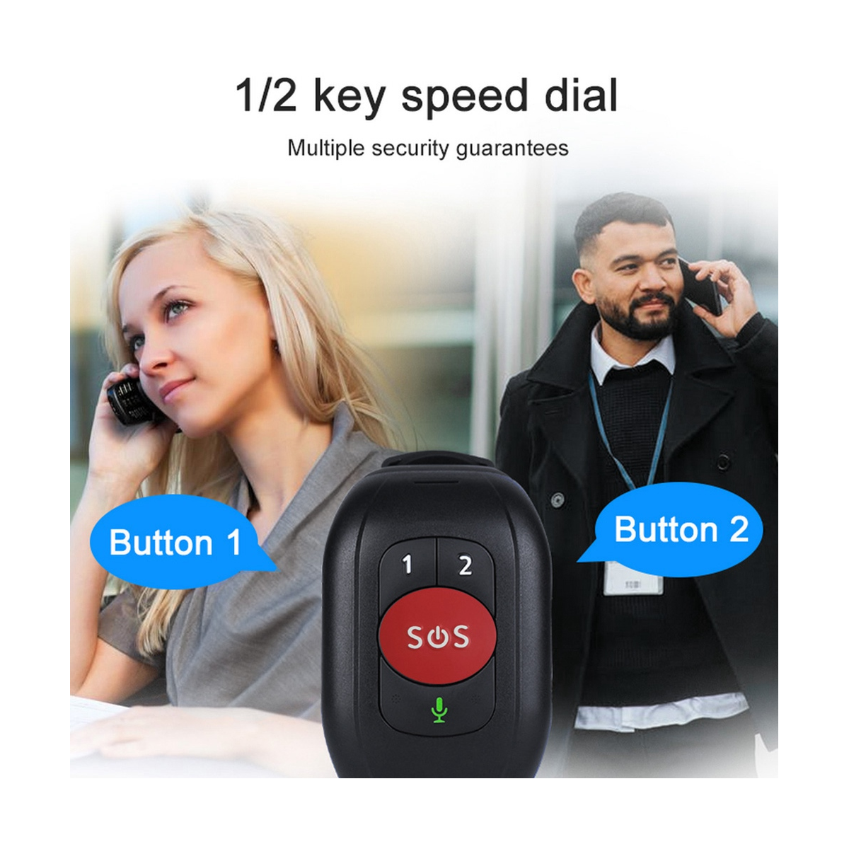 Elder 4G LTE GPS Tracker Brace - Fall Detection Watch reseña y precio