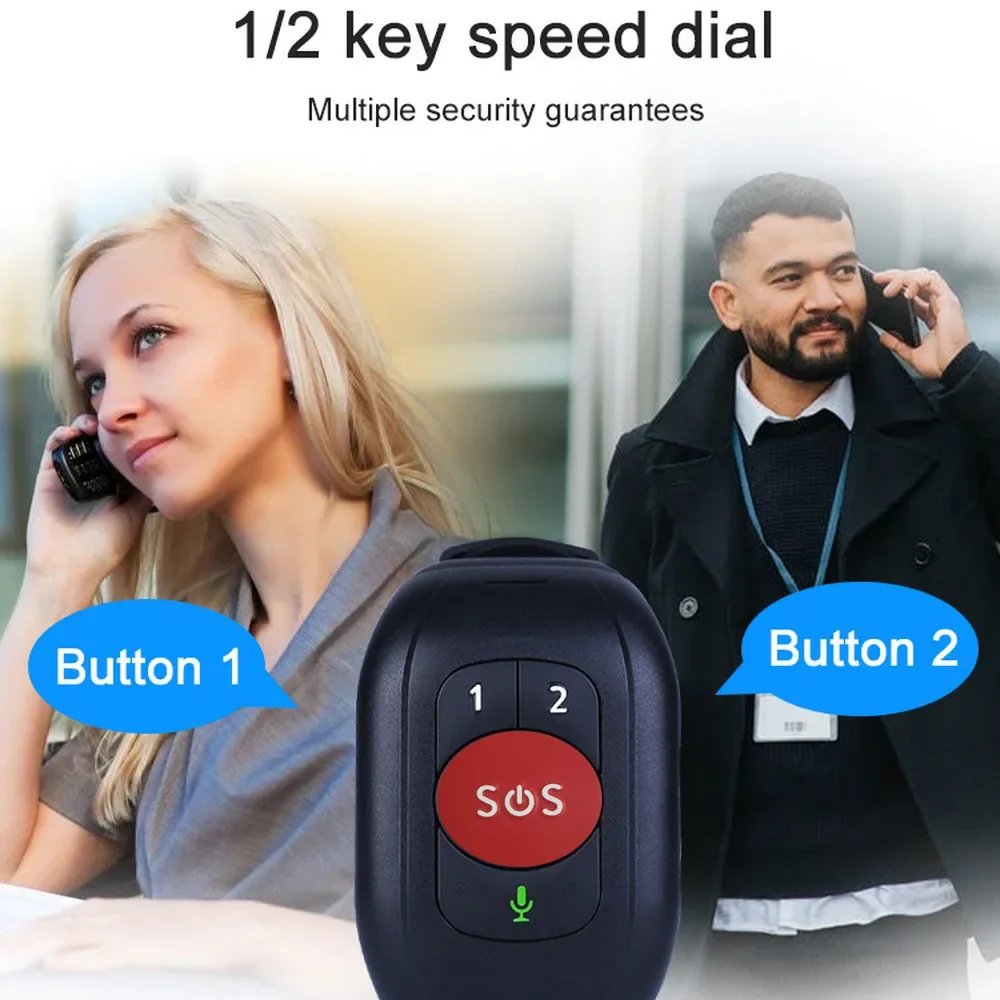 Elderly 4G LTE SOS Watch GPS T - Fall Detection Watch reseña y precio
