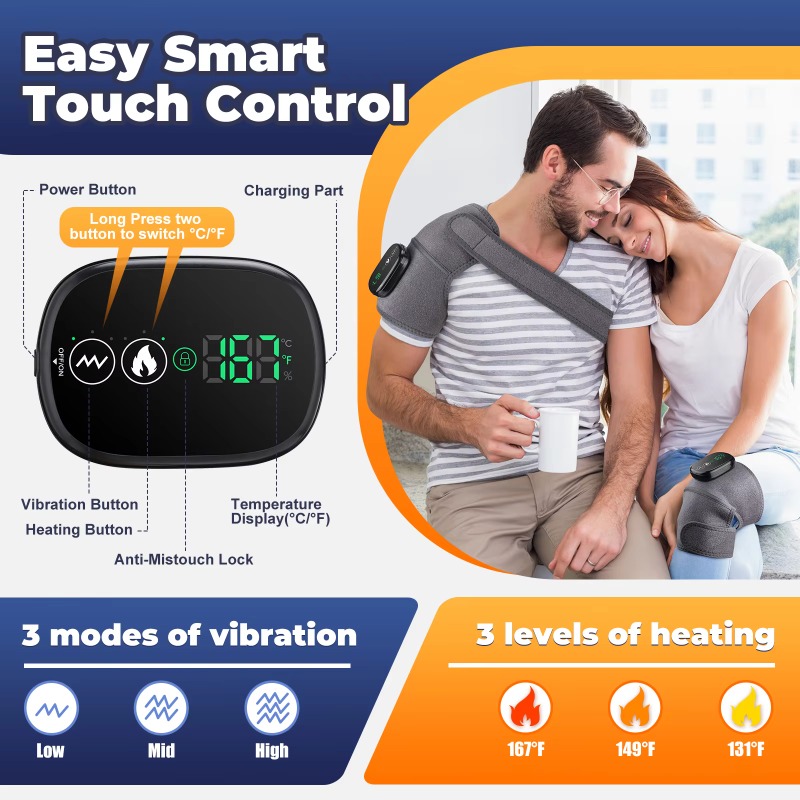 Smart Arthritis Pain Relief He - Smart Knee Wrap reseña y precio