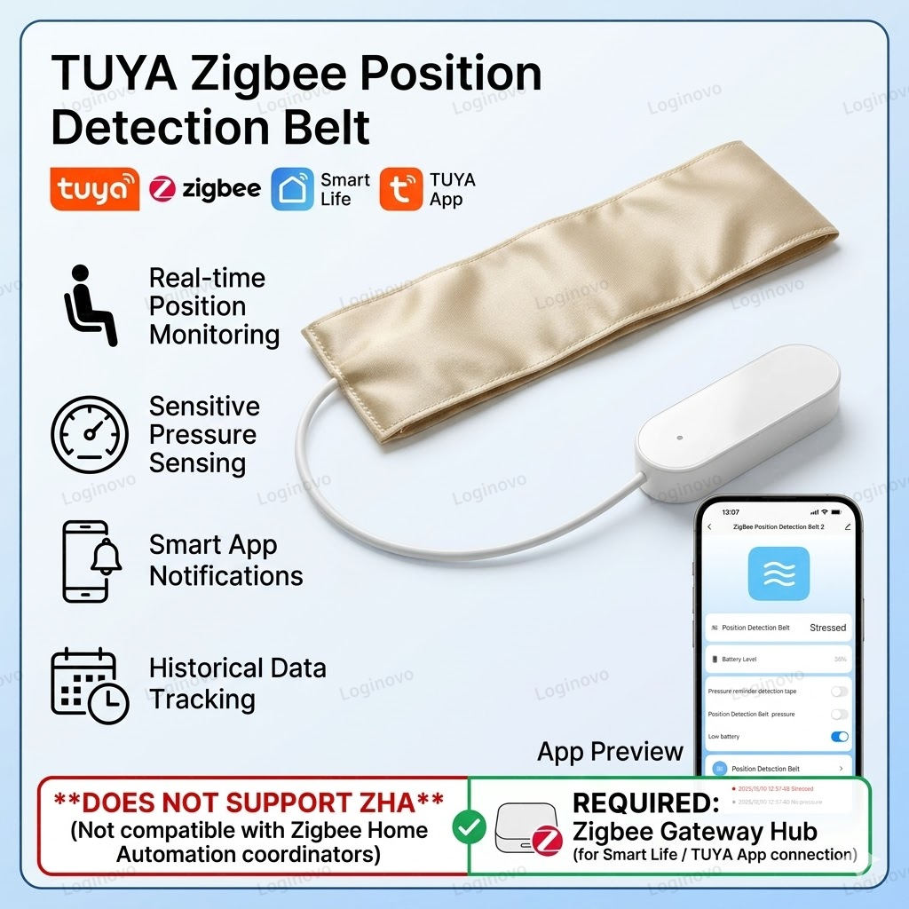 Tuya Zigbee Gravity Pressure S - Smart Insole Pressure reseña y precio