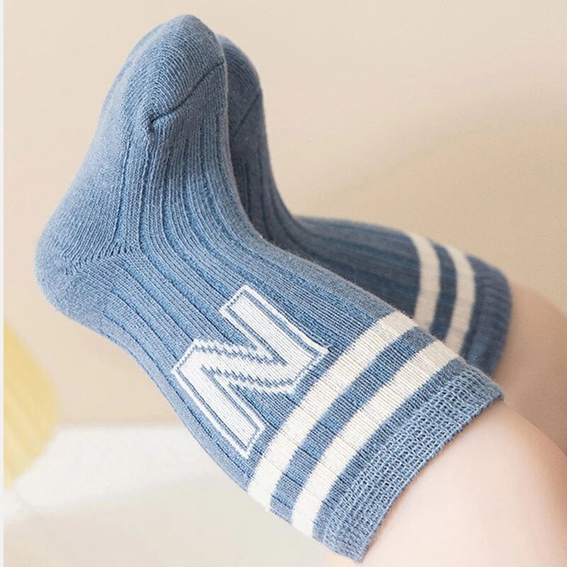 3 Pairs Baby Letter Socks Knit - Baby Sock Oximeter reseña y precio