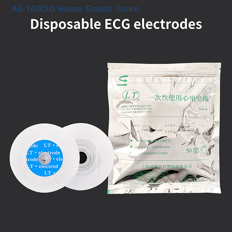 [TG820]50 Pcs Disposable ECG E - Ecg Patch Monitor reseña y precio