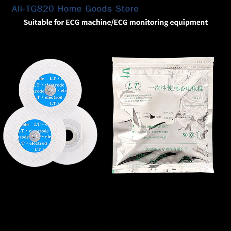 [TG820]50 Pcs Disposable ECG E - Ecg Patch Monitor reseña y precio