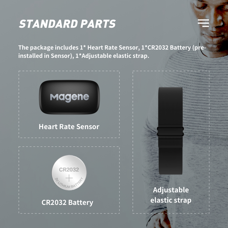 Magene H64 Heart Rate Monitor  - Breath Rate Monitor reseña y precio