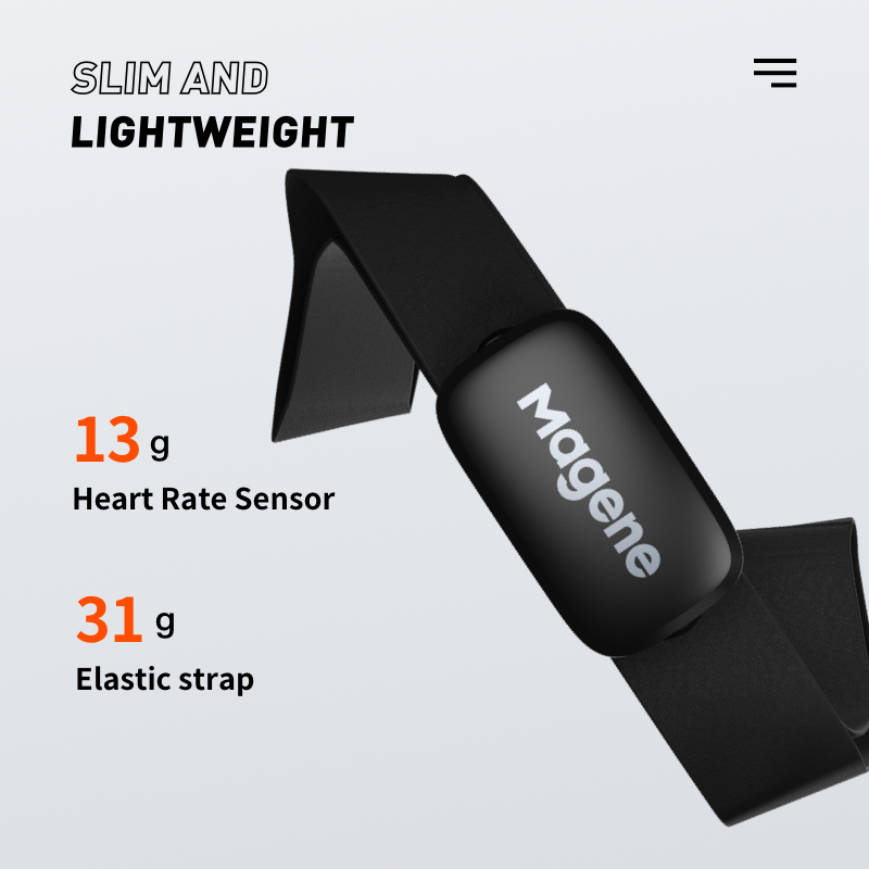 Magene H64 Heart Rate Monitor  - Breath Rate Monitor reseña y precio