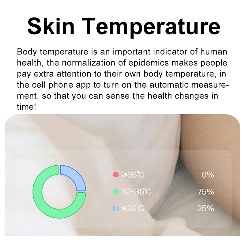 Smart Ring with Charging Case  - Temperature Ring Skin reseña y precio