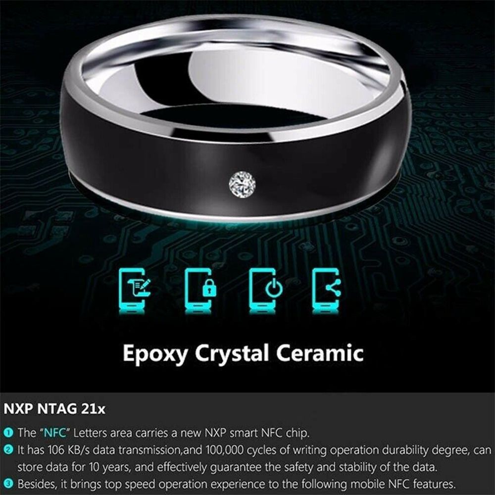 NFC Smart Finger Ring Intellig - Smart Ring Nfc Pay reseña y precio