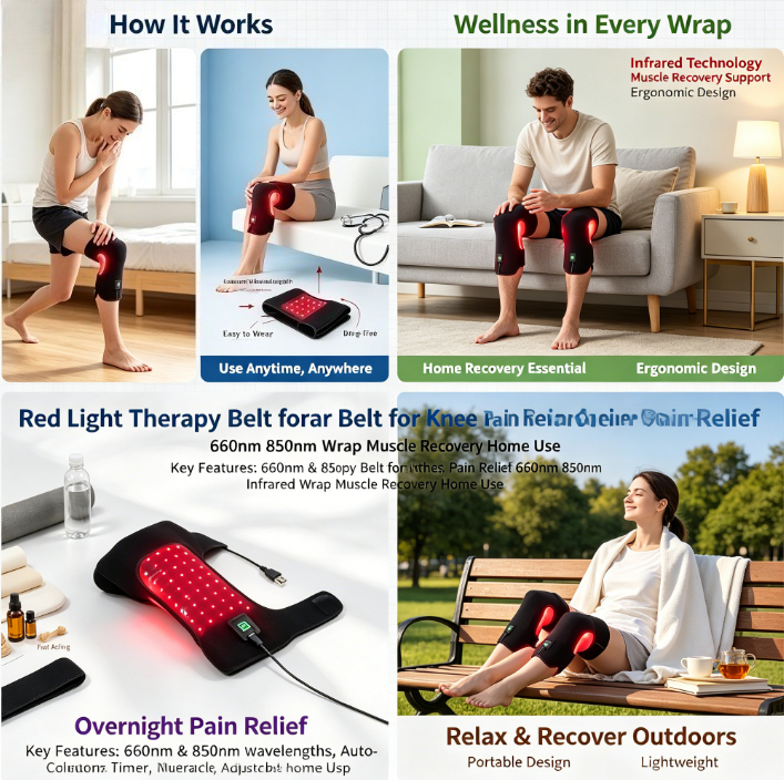 Smart Timer Red Light Therapy  - Smart Knee Wrap reseña y precio