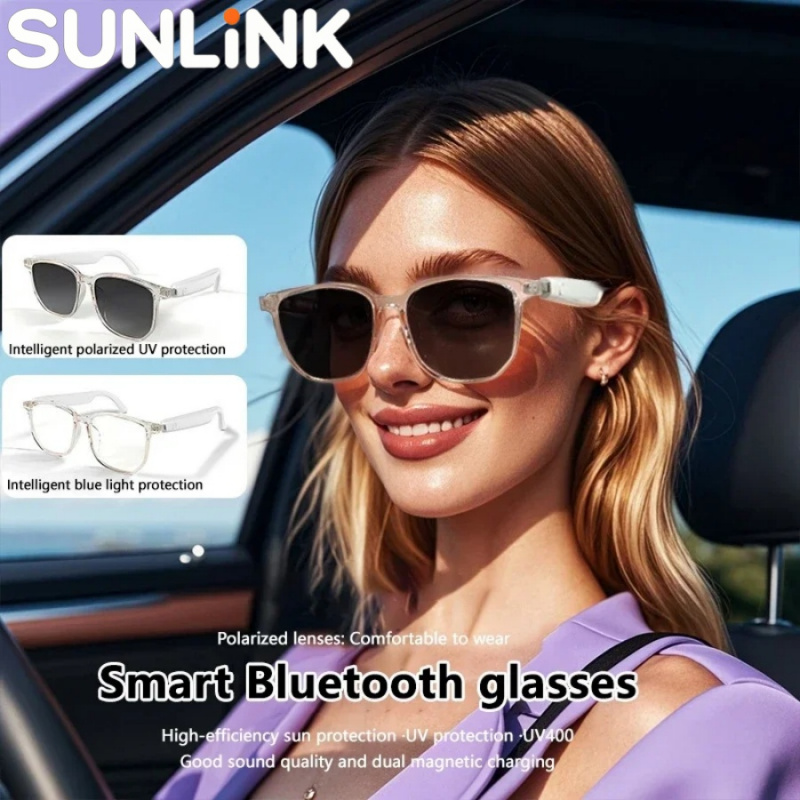 1 pair AI smart glasses Blueto - Smart Glasses Lens reseña y precio