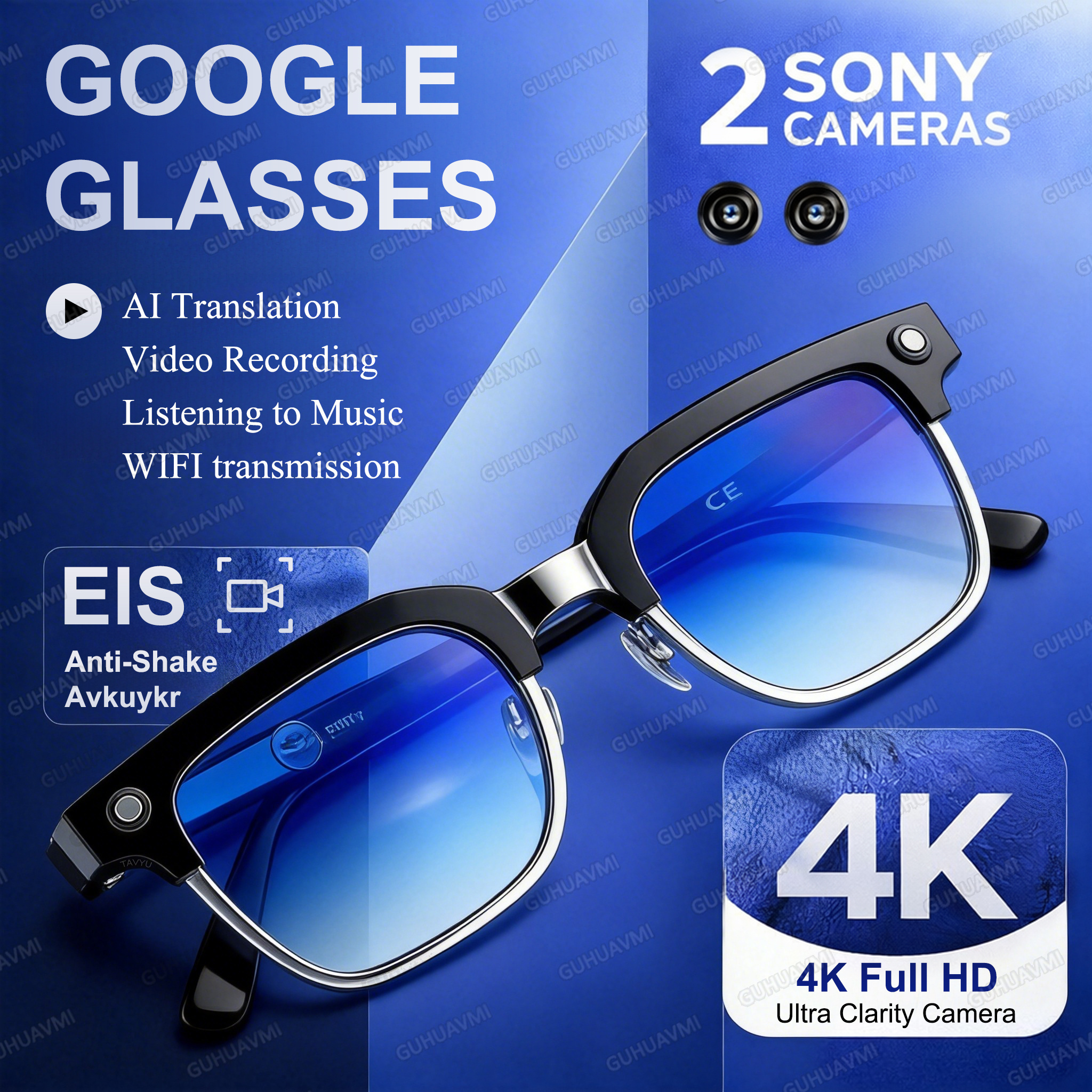 2026 World Premiere 4K HD Came - Smart Glasses Lens reseña y precio