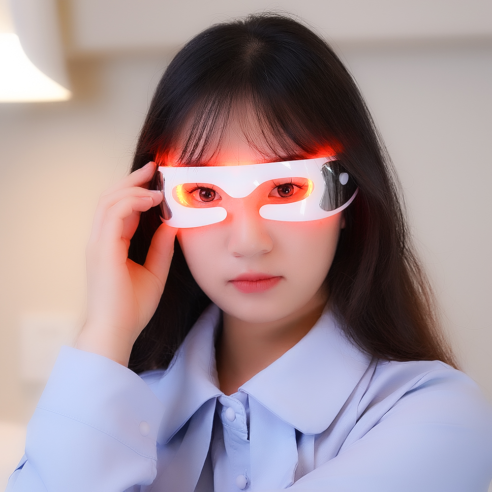 LED Eyecare Mask Device EMS Si - Light Therapy Glasses reseña y precio