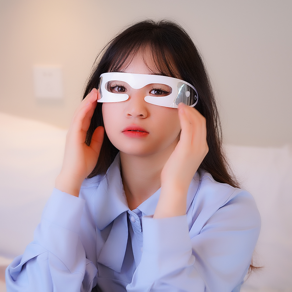 LED Eyecare Mask Device EMS Si - Light Therapy Glasses reseña y precio
