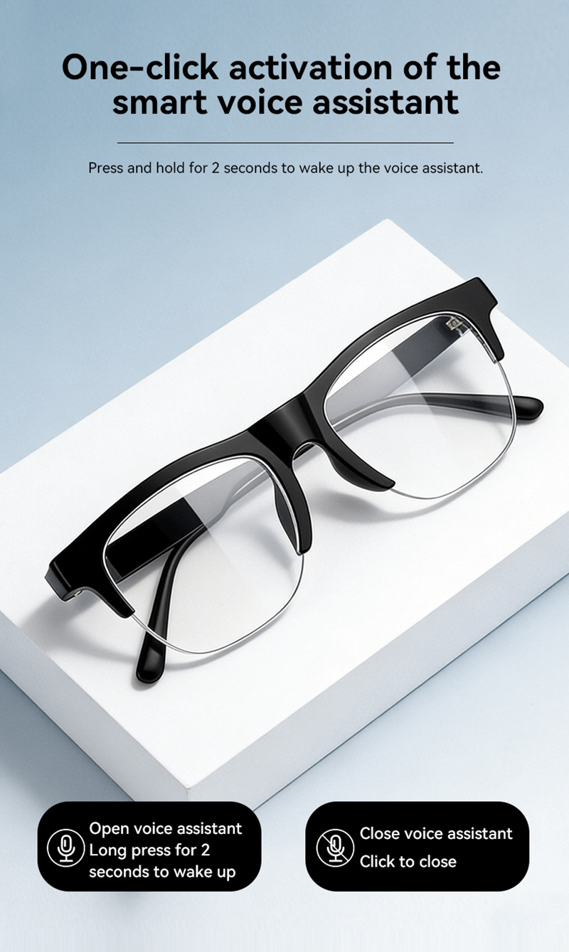 AI Smart Glasses 4K Remote Con - Smart Glasses Lens reseña y precio