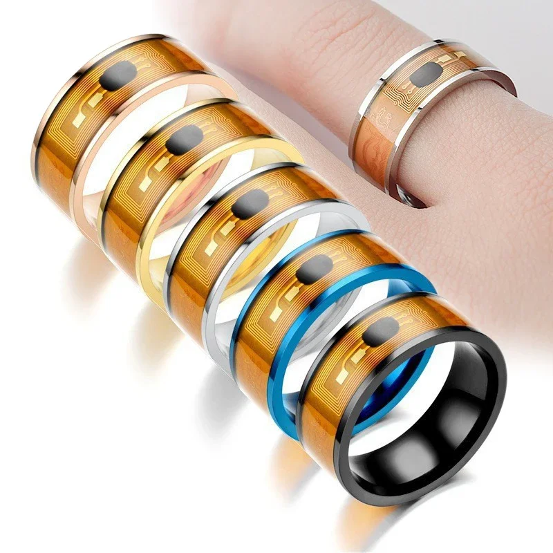 Luxury NFC Stainless Steel Pho - Smart Ring Nfc Pay reseña y precio