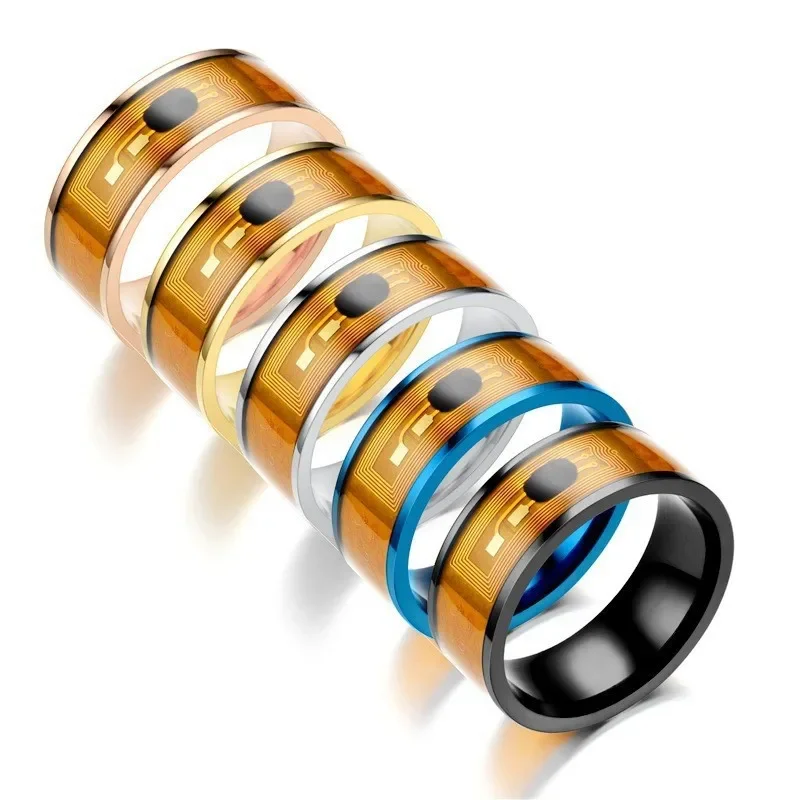 Luxury NFC Stainless Steel Pho - Smart Ring Nfc Pay reseña y precio