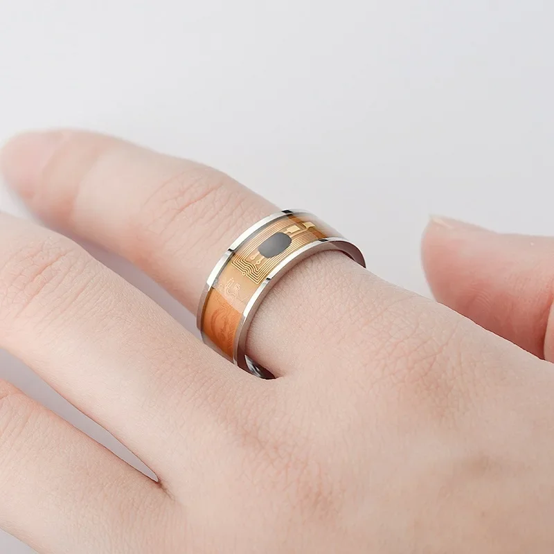 Luxury NFC Stainless Steel Pho - Smart Ring Nfc Pay reseña y precio