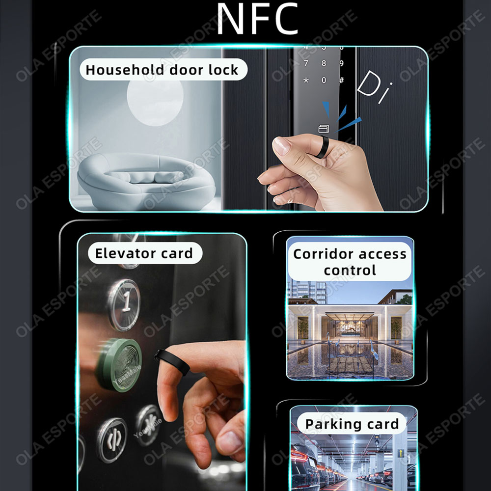 New Smart Ring Men Women 2025  - Smart Ring Nfc Pay reseña y precio
