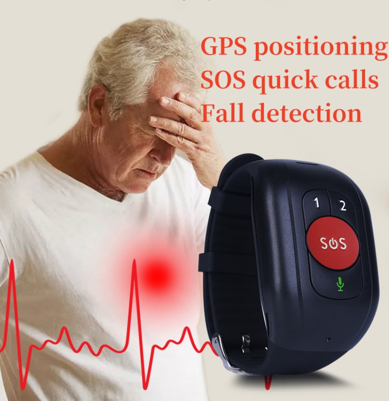 Elderly Watch For Seniors GPS  - Fall Detection Watch reseña y precio