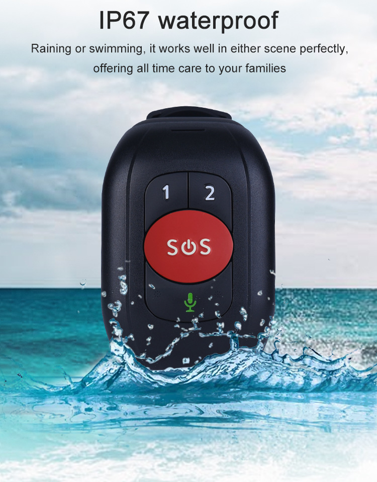 Elderly Watch For Seniors GPS  - Fall Detection Watch reseña y precio