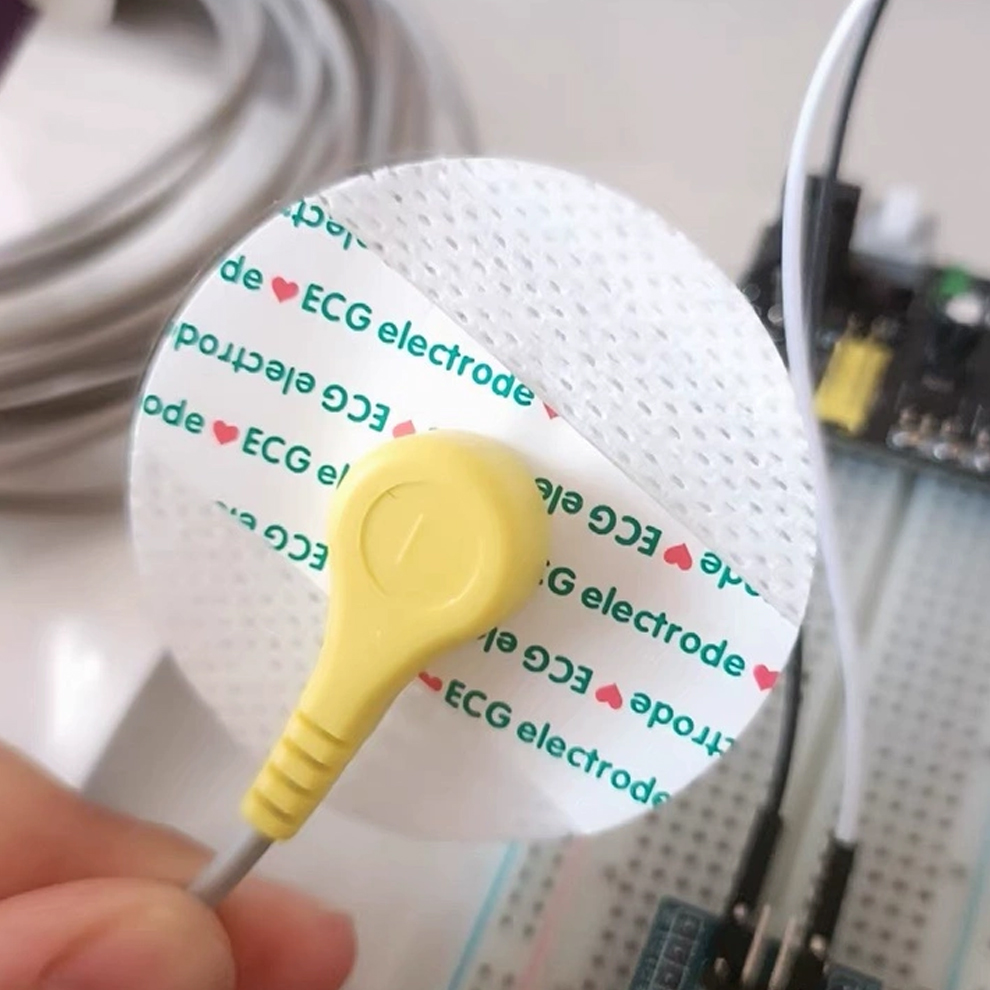 50pcs/1Bag ECG EKG Electrode P - Ecg Patch Monitor reseña y precio