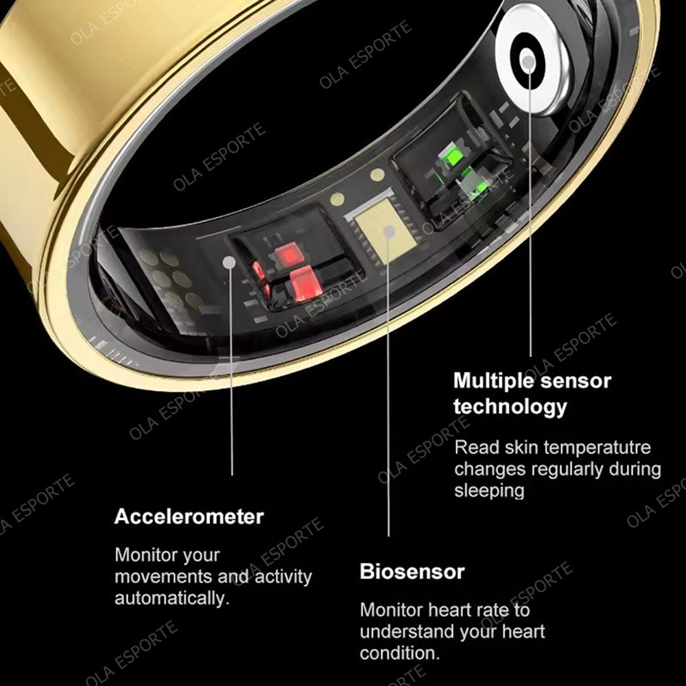 New Smart Ring R09 Health Moni - Temperature Ring Skin reseña y precio