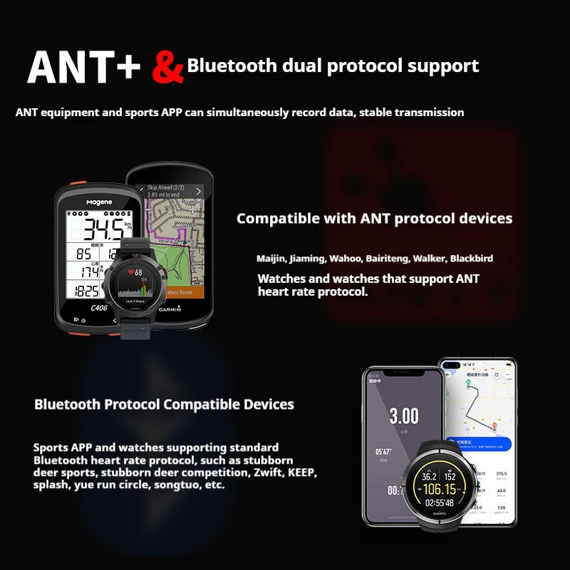 Magene heart rate with chest s - Breath Rate Monitor reseña y precio