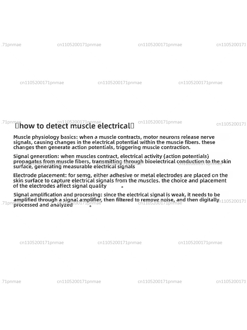 Dry Electrode SEMG Sensor EMG  - Muscle Sensor Emg reseña y precio