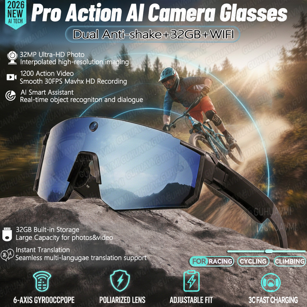 New AI smart shooting&recordin - Smart Glasses Lens reseña y precio