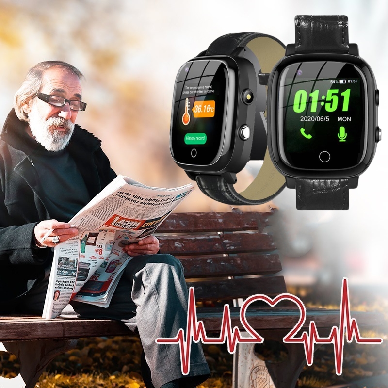 Elderly Smart Watch For Senior - Fall Detection Watch reseña y precio