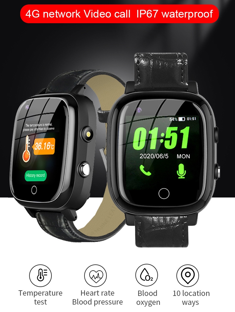 Elderly Smart Watch For Senior - Fall Detection Watch reseña y precio