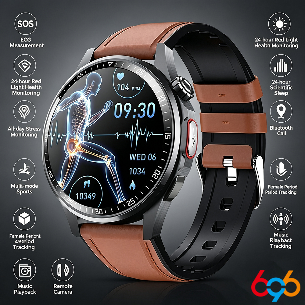 Men Smart Watch All Day Fall D - Fall Detection Watch reseña y precio