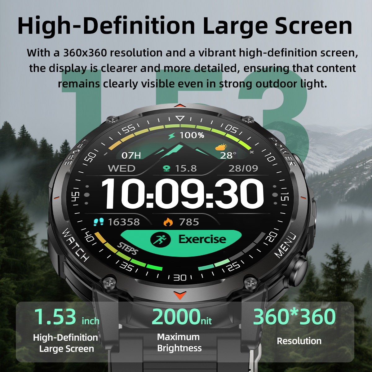 2026 New Military Smart Watch  - Smart Insole Pressure reseña y precio