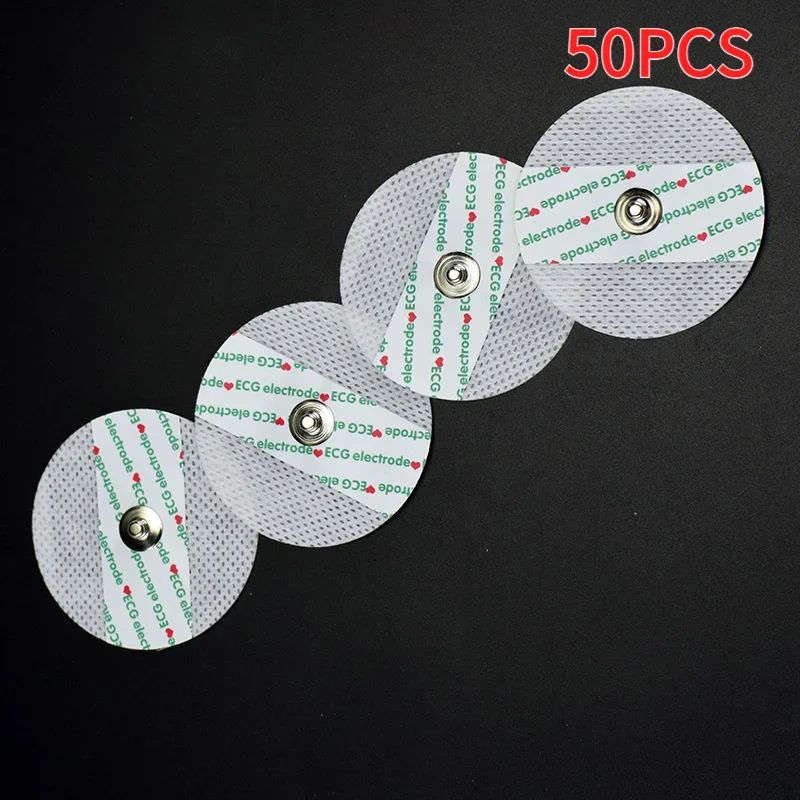 50pcs Non-woven ECG Electrode  - Ecg Patch Monitor reseña y precio