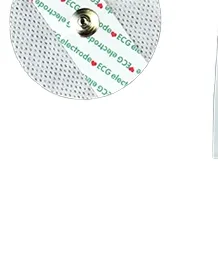 50pcs Non-woven ECG Electrode  - Ecg Patch Monitor reseña y precio