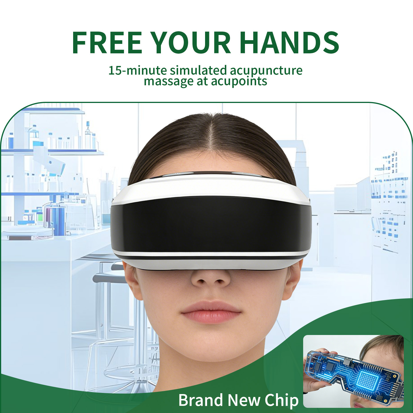 2026 New CE Certified Pulse Ey - Light Therapy Glasses reseña y precio