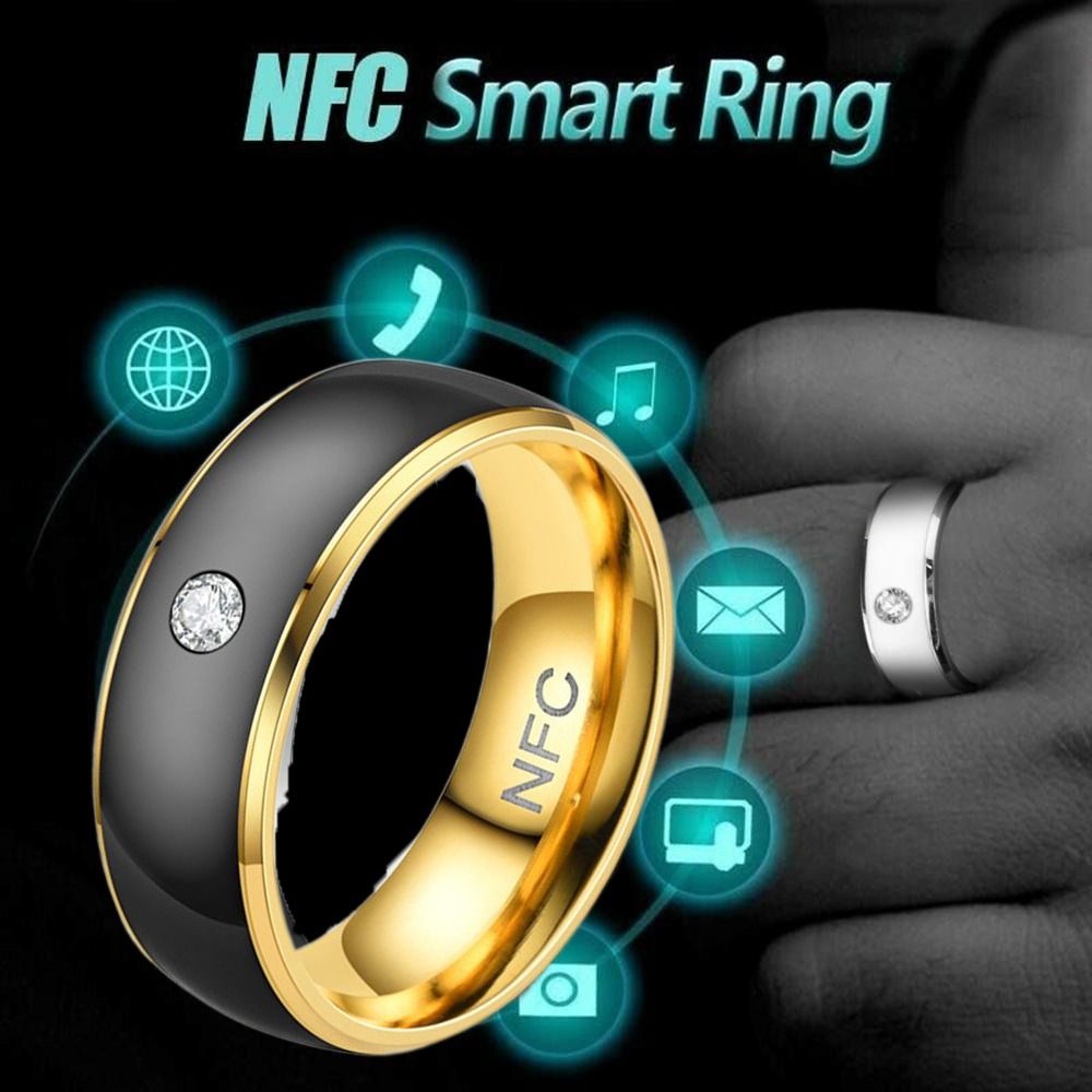 Stainless Steel NFC Smart Ring - Smart Ring Nfc Pay reseña y precio