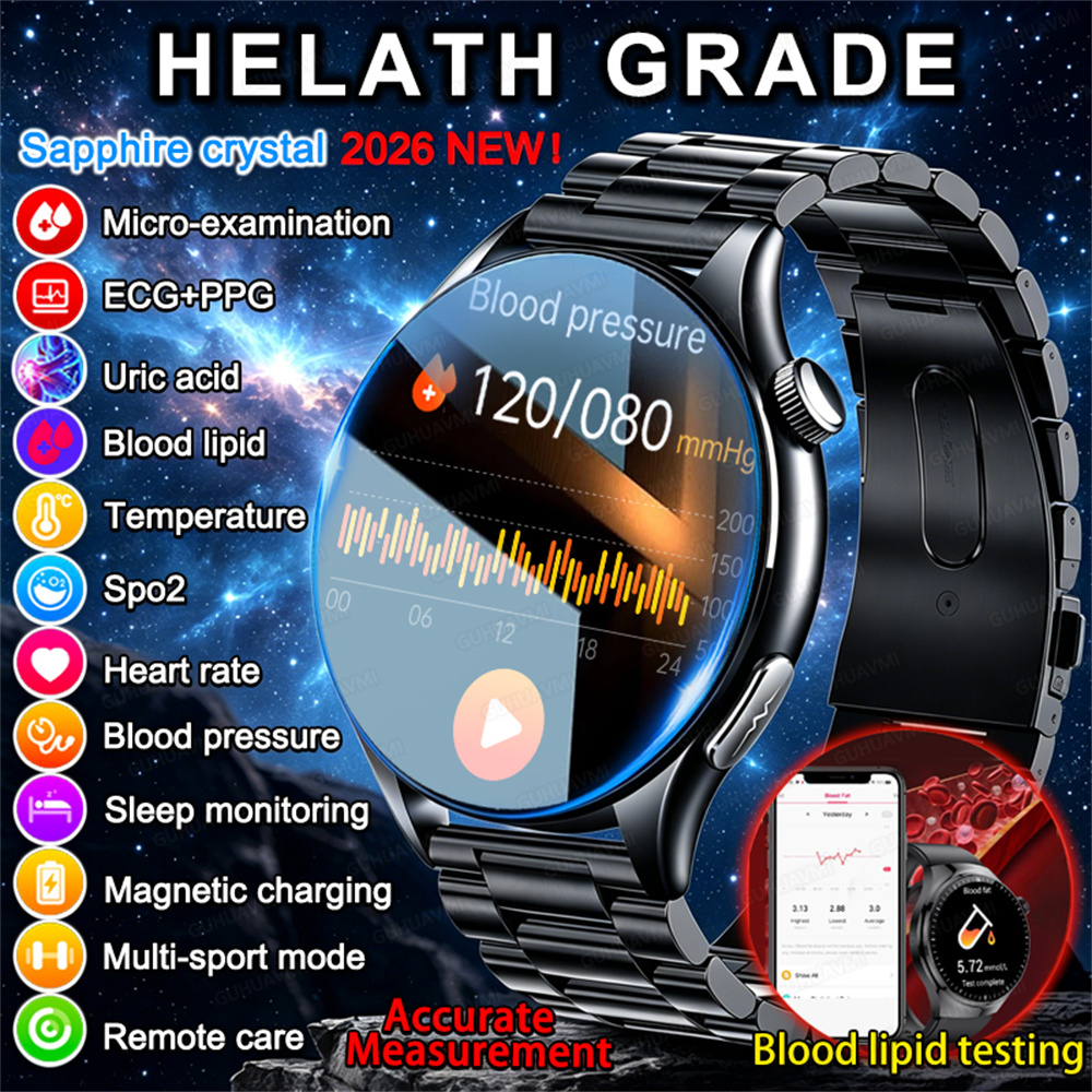 Smart Watch 2026 New Blood oxy - Fatigue Band Monitor reseña y precio