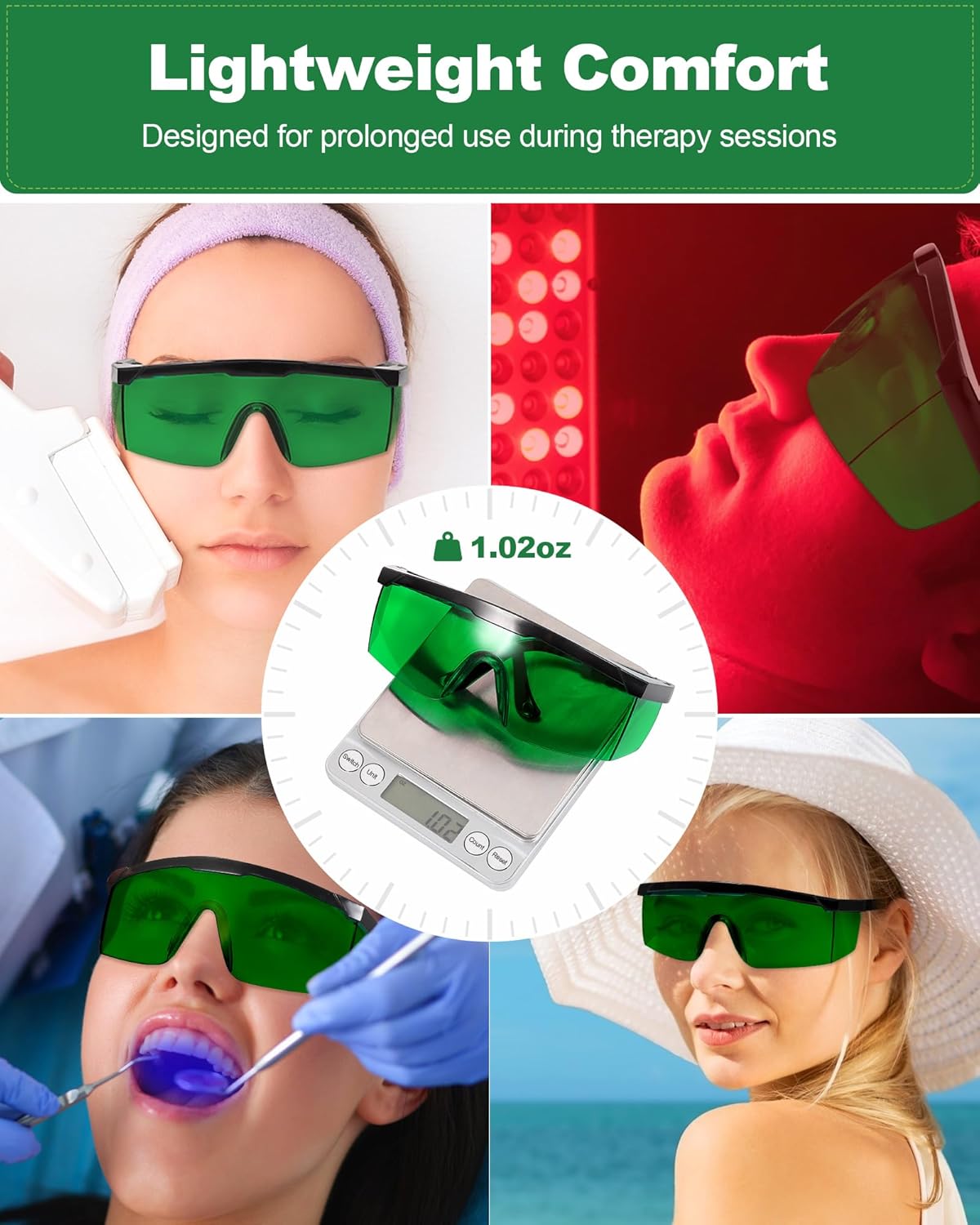 Red Light Therapy Glasses Eye  - Light Therapy Glasses reseña y precio