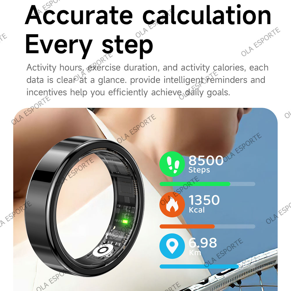 New R09 Smart Ring Men Women w - Temperature Ring Skin reseña y precio