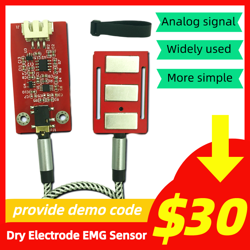 Dry Electrode EMG Sensor Elect - Muscle Sensor Emg reseña y precio