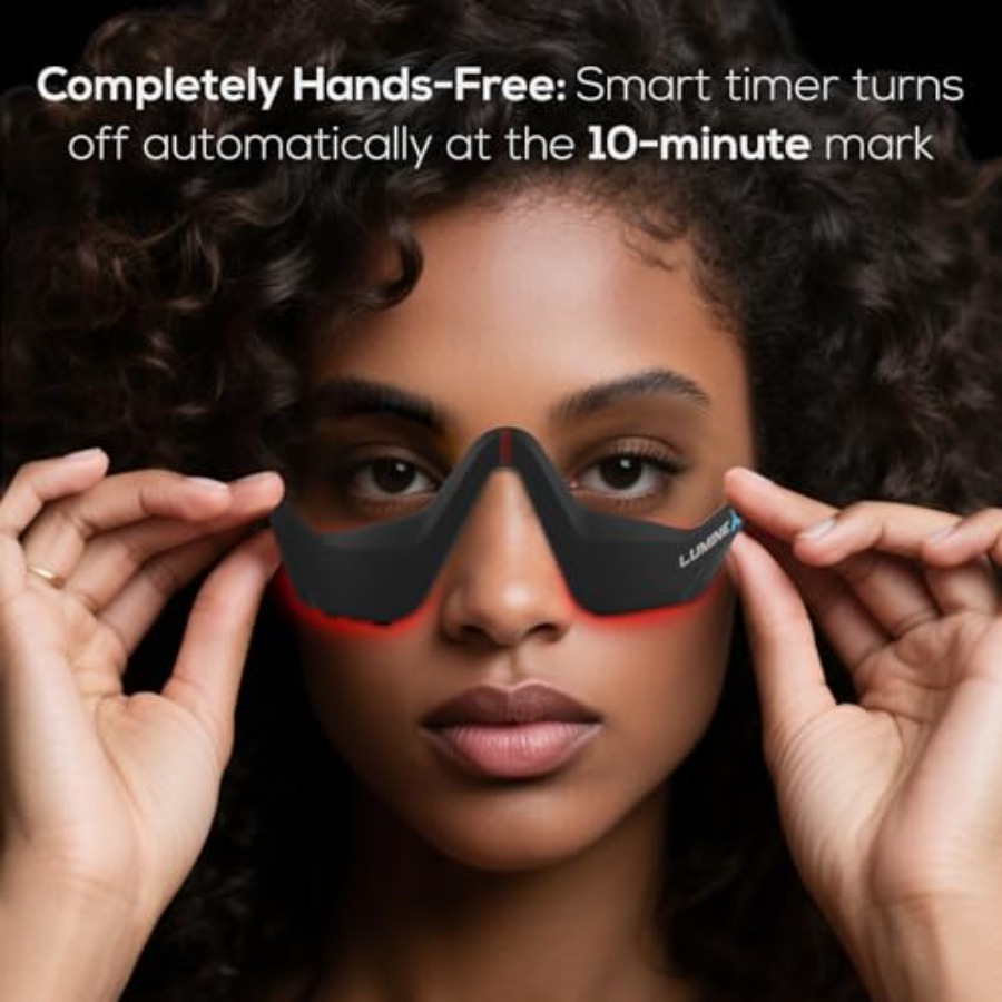 Under-Eye Red Light Therapy De - Light Therapy Glasses reseña y precio