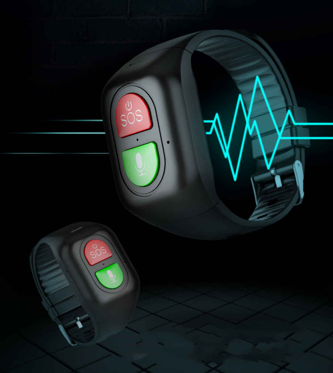 Elderly Smart Watch 4G Sim Car - Fall Detection Watch reseña y precio