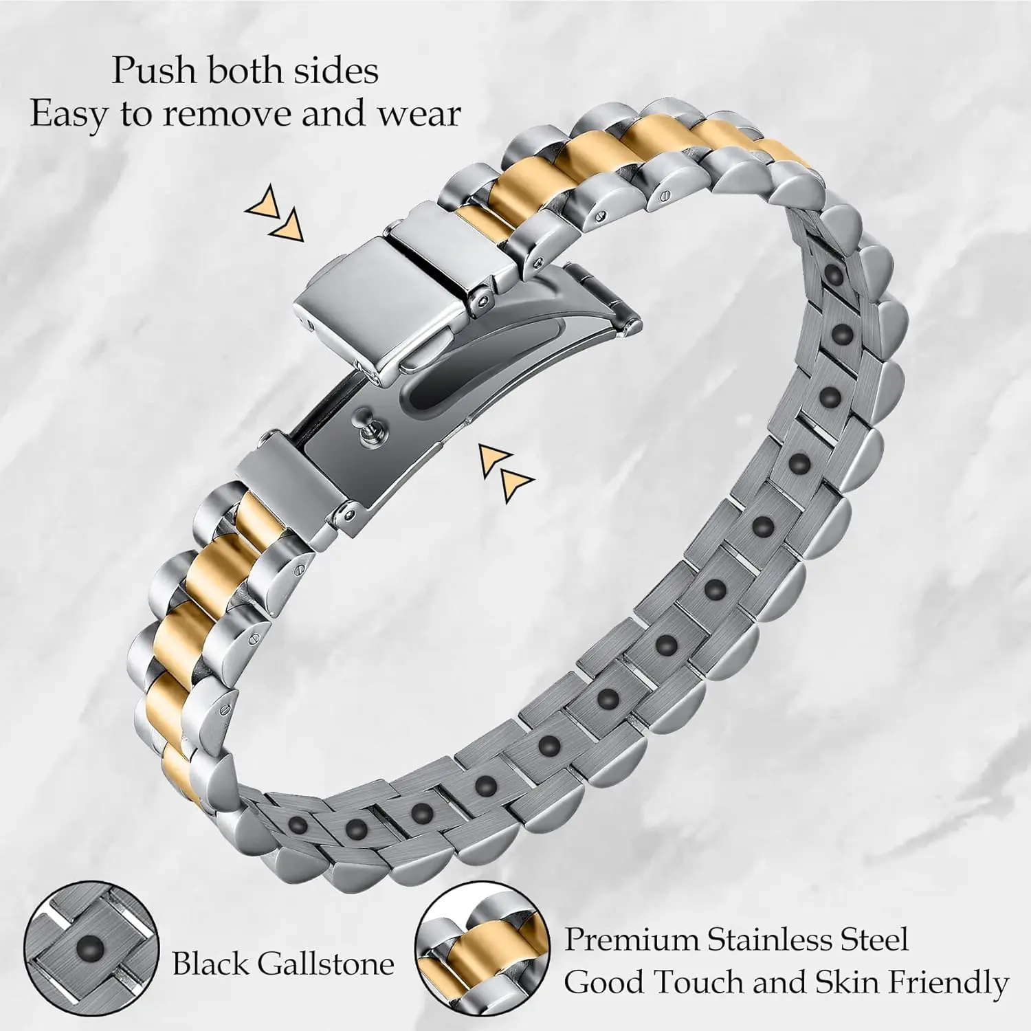 Titanium Steel Hematite Magnet - Meditation Headband Eeg reseña y precio