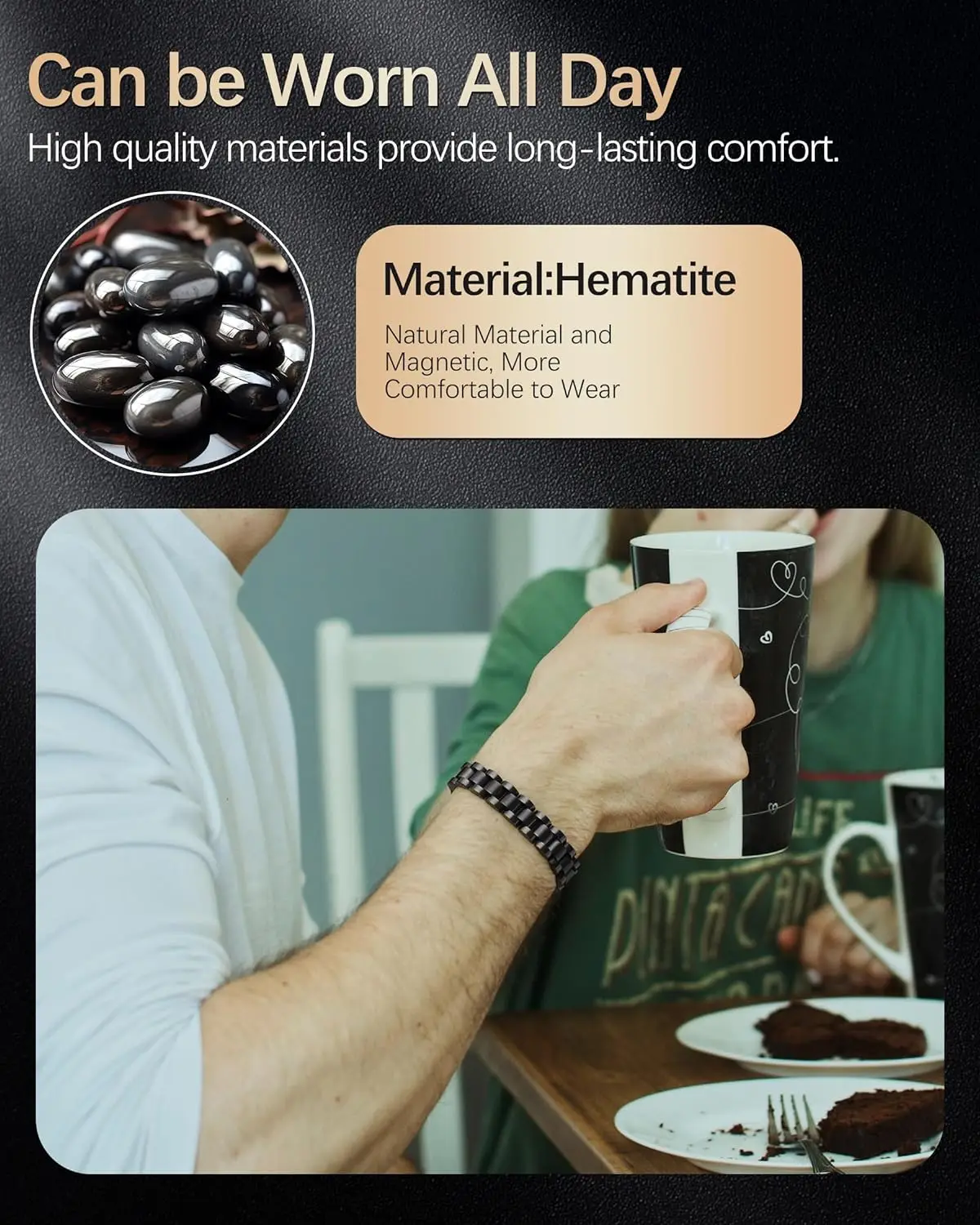 Titanium Steel Hematite Magnet - Meditation Headband Eeg reseña y precio