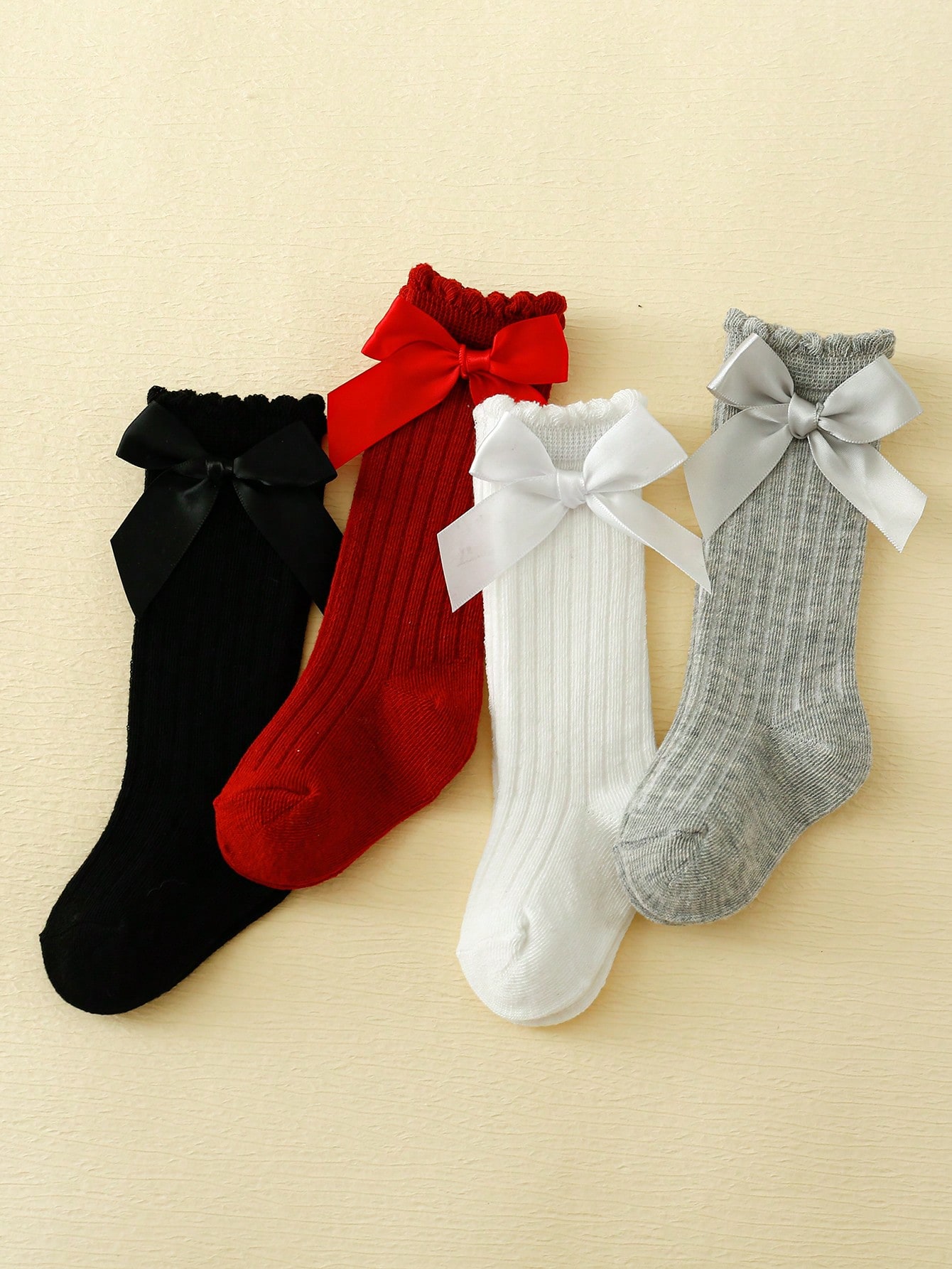 4/5 Pairs Baby Girls Long Knee - Baby Sock Oximeter reseña y precio