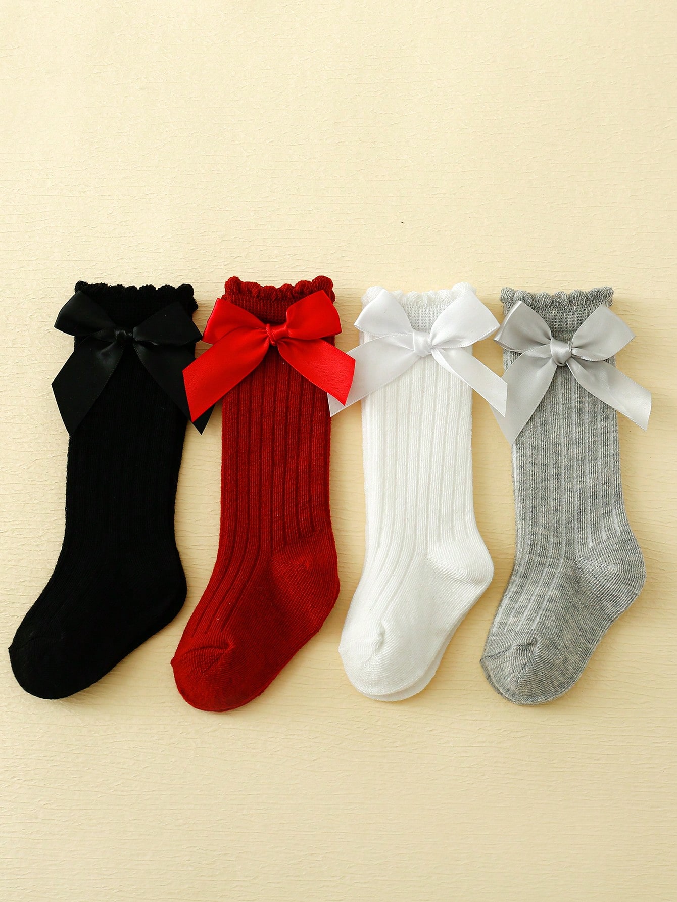 4/5 Pairs Baby Girls Long Knee - Baby Sock Oximeter reseña y precio
