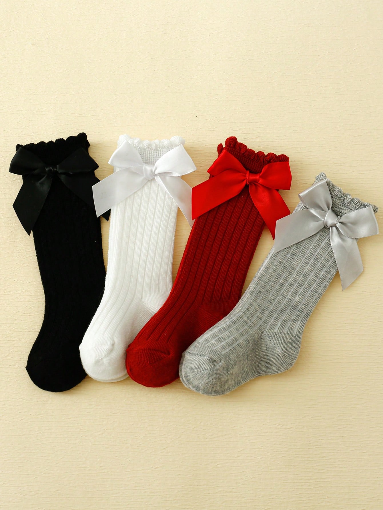 4/5 Pairs Baby Girls Long Knee - Baby Sock Oximeter reseña y precio