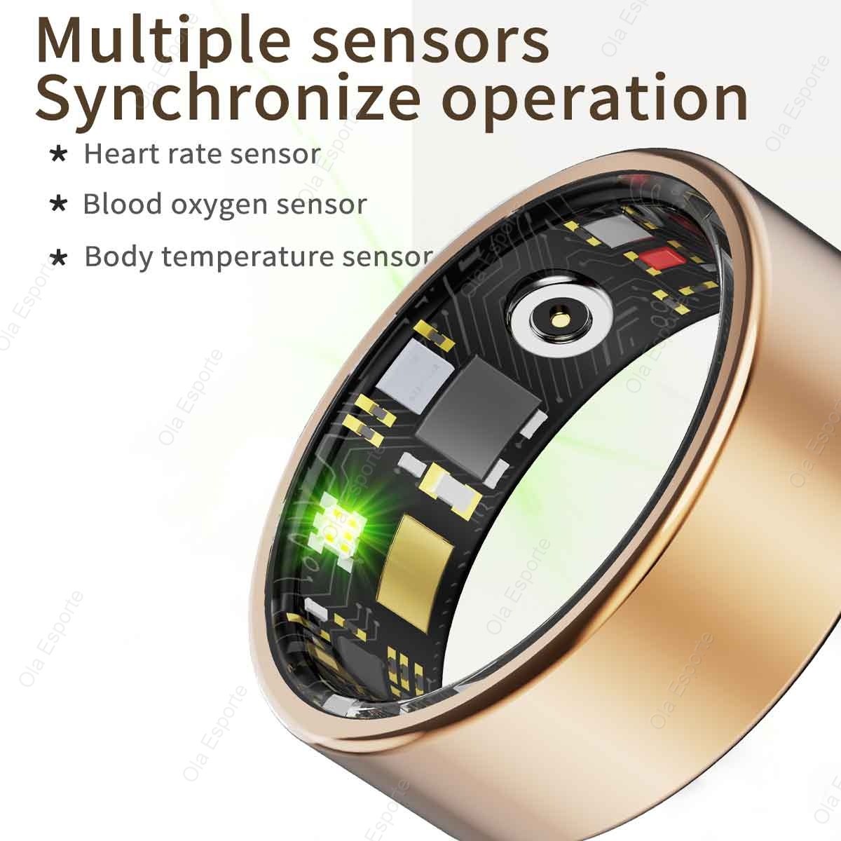 NEW R09 Smart Ring Men Women w - Temperature Ring Skin reseña y precio