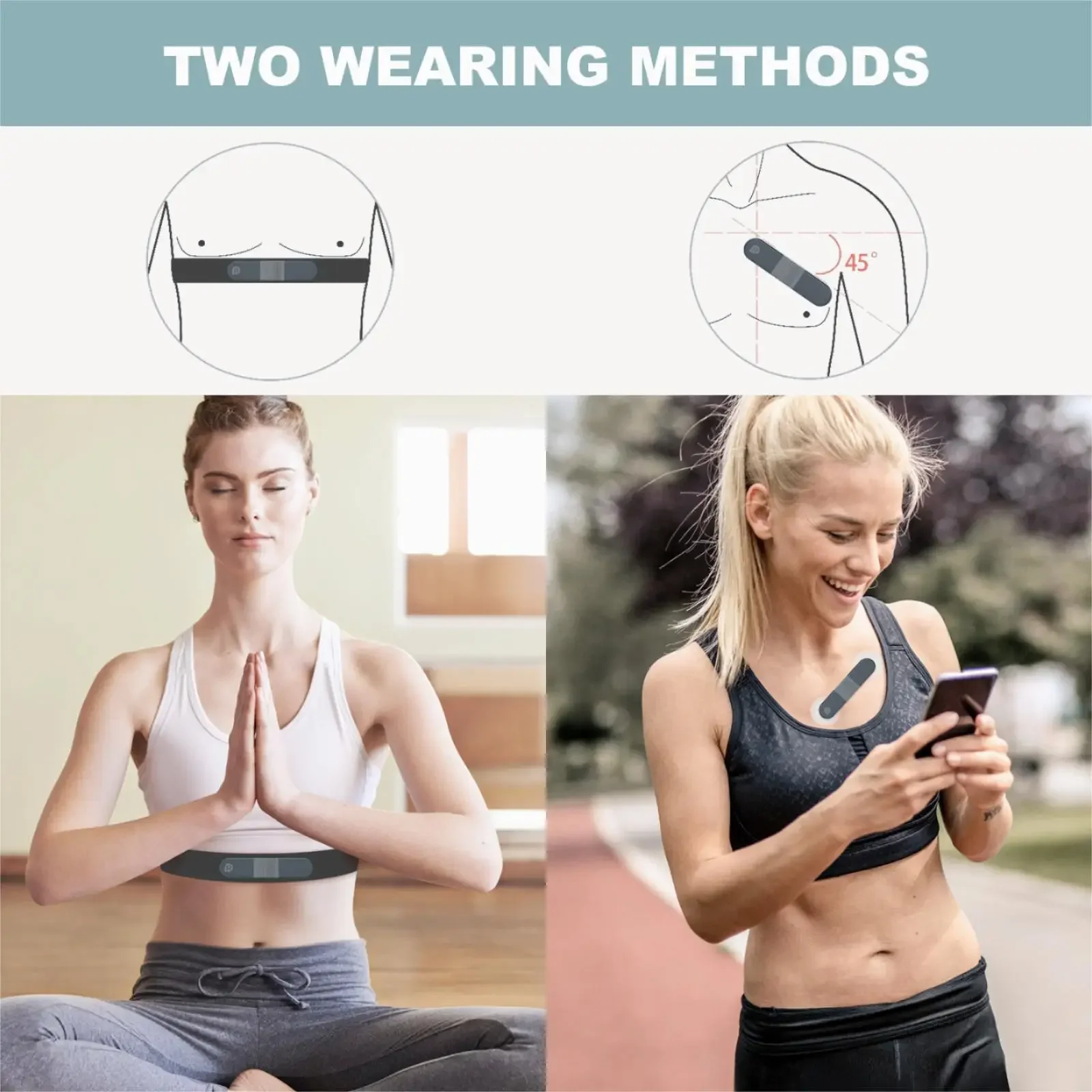 Wireless Bluetooth Dynamic Rec - Ecg Patch Monitor reseña y precio