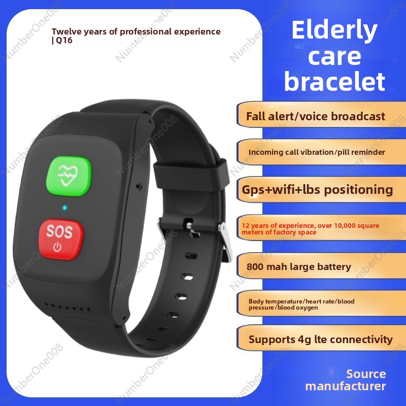 4G Smart Watch for Elderly, GP - Fall Detection Watch reseña y precio